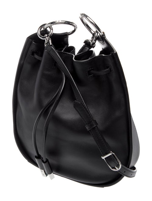 Flynn Leather Bucket Bag