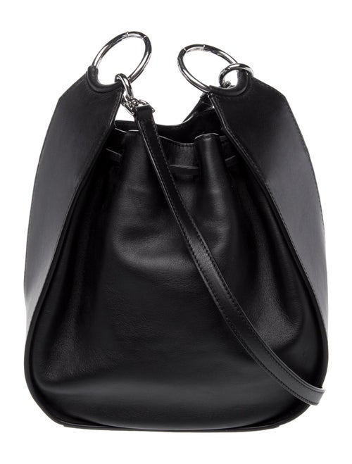 Flynn Leather Bucket Bag
