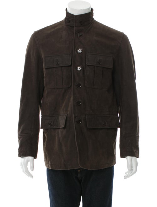 What Goes Around Comes Around Leather Four-Pocket Jacket