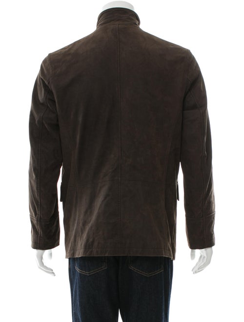 What Goes Around Comes Around Leather Four-Pocket Jacket