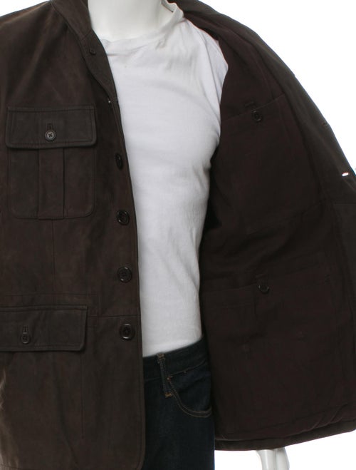 What Goes Around Comes Around Leather Four-Pocket Jacket