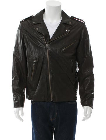 What Goes Around Comes Outerwear Leather Biker Jacket XS