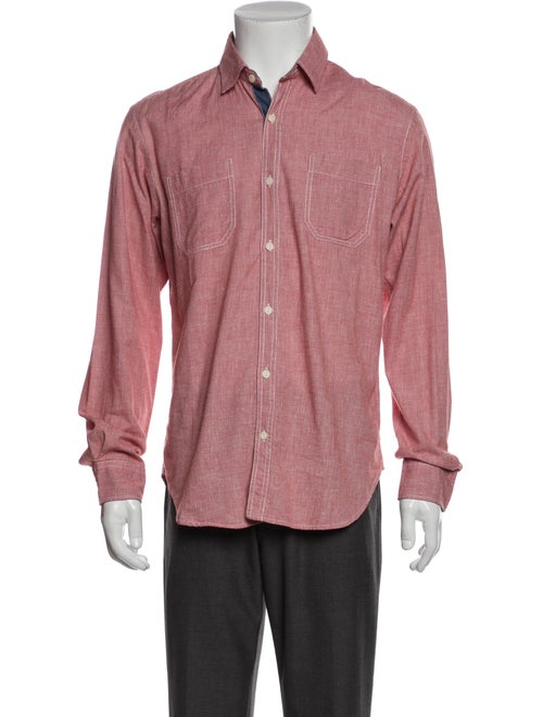 What Goes Around Comes Around Plaid Print Collar Polo Shirt