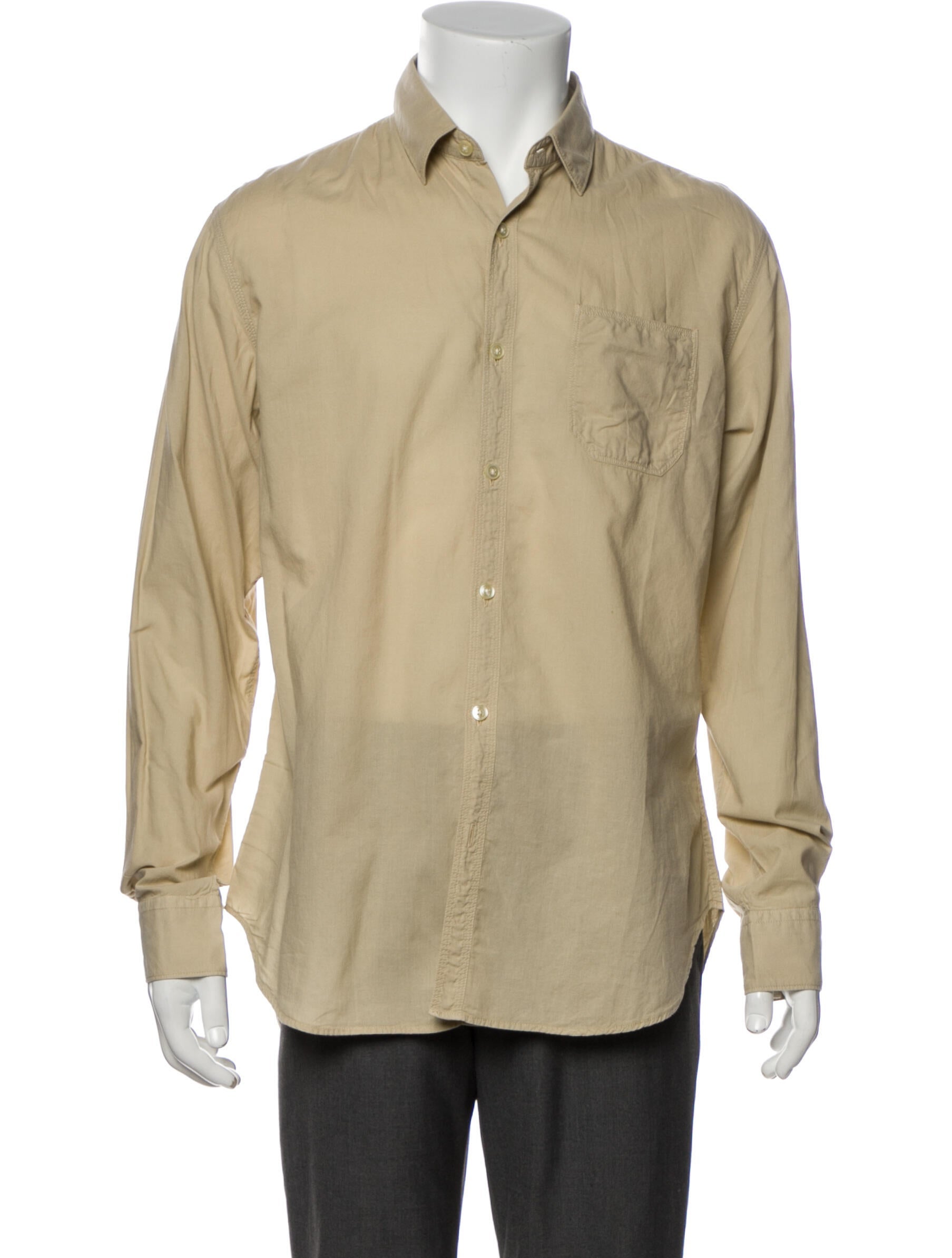 What Goes Around Comes Around Collar Long Sleeve Polo Shirt