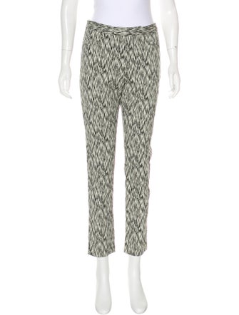 WHIT Printed Straight Leg Pants