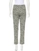 WHIT Printed Straight Leg Pants