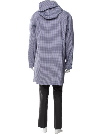 White Mountaineering Plaid Print Parka