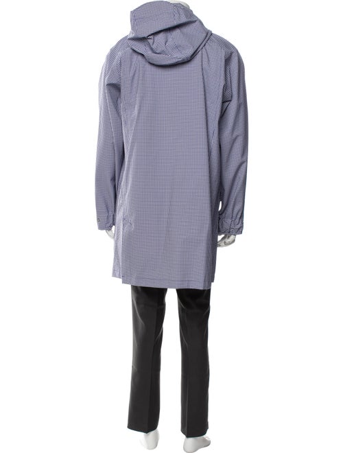 White Mountaineering Plaid Print Parka