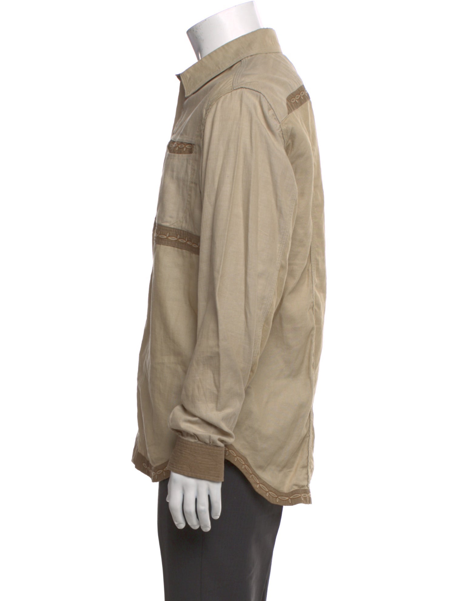 White Mountaineering Long Sleeve Dress Shirt