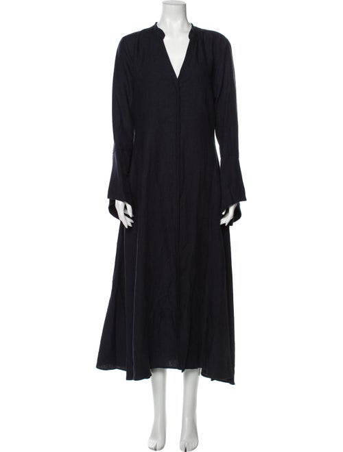 White Story Linen Long Dress w/ Tags White