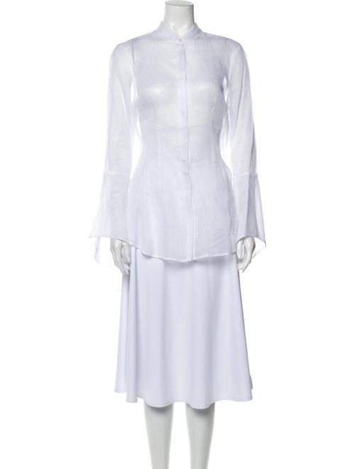 White Story Long Sleeve Tunic w/ Tags White