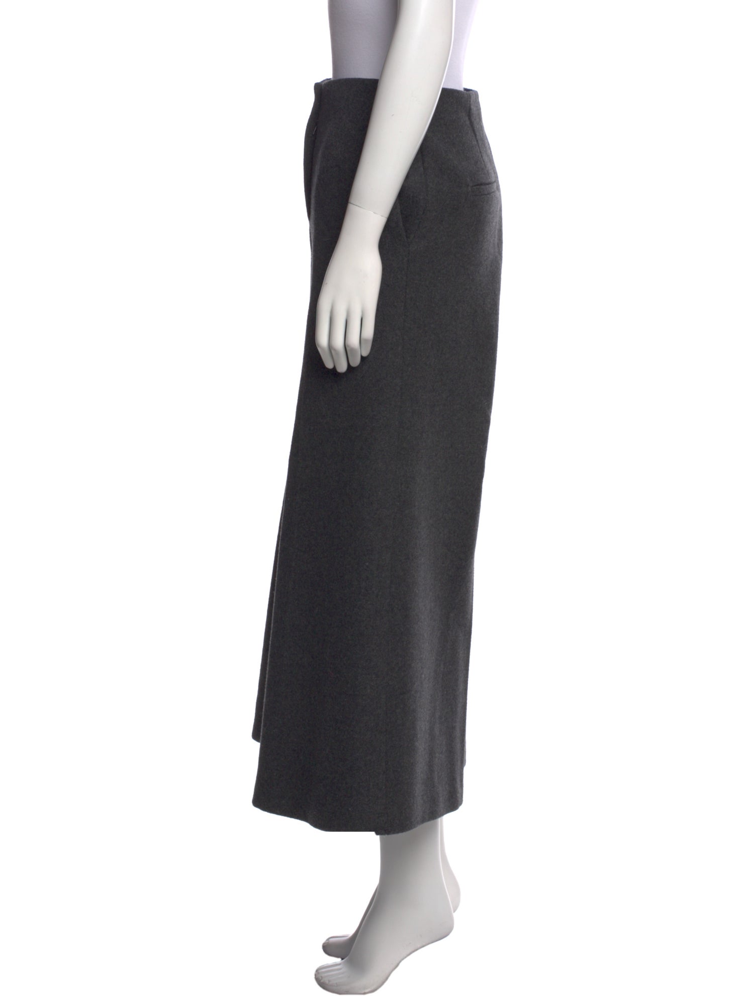 White Story Wool Wide Leg Pants