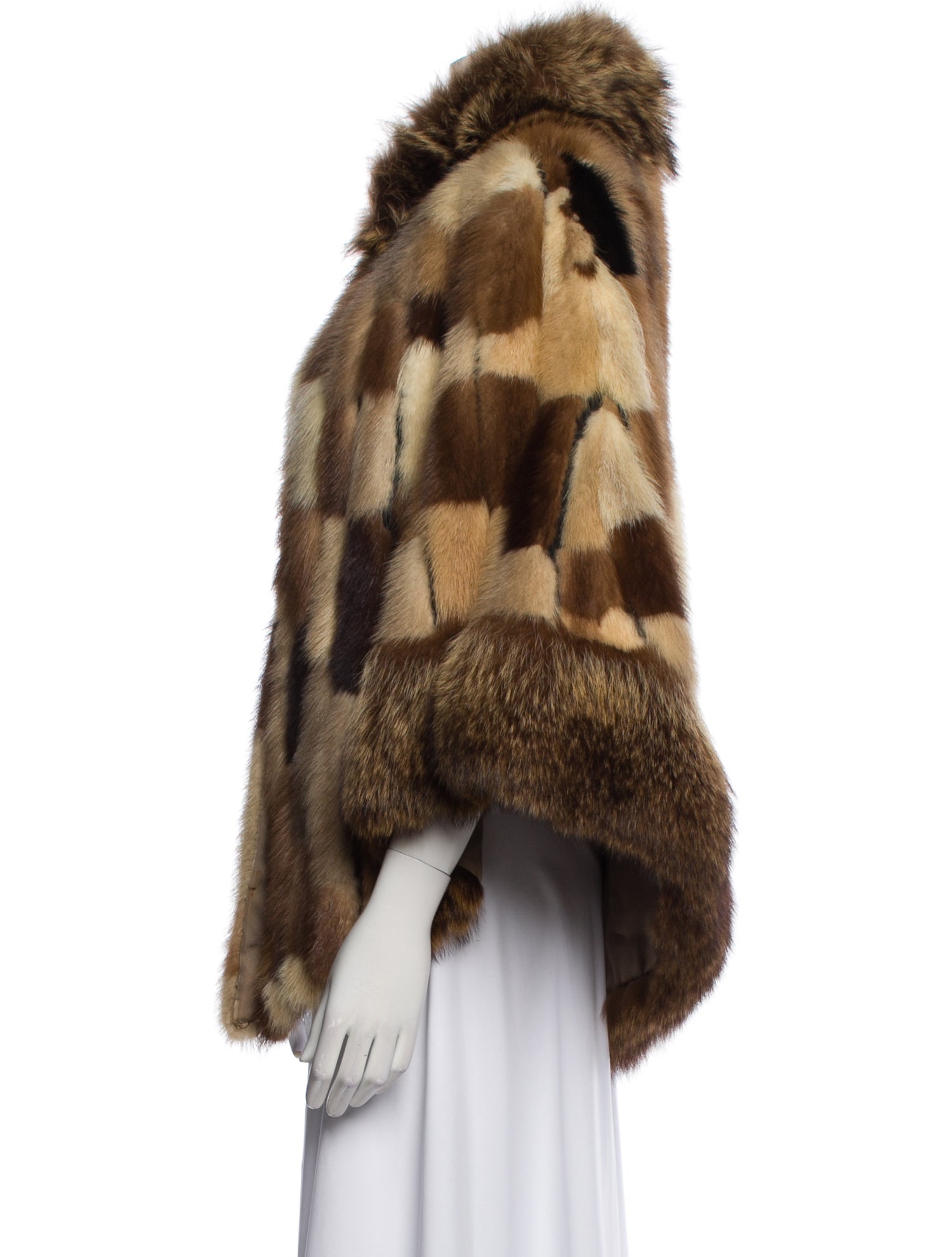 Winkelman's Printed Fur Coat
