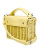 Wicker Wings Coated Wicker Handle Bag