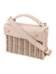 Wicker Wings Wicker Top Handle Bag