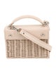 Wicker Wings Wicker Top Handle Bag