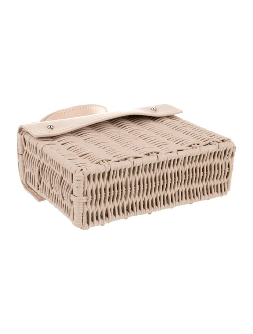 Wicker Wings Wicker Top Handle Bag