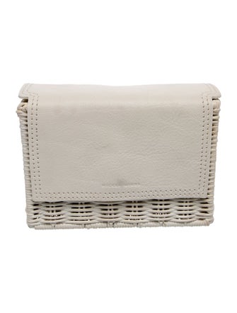 Wicker Wings Wicker Clutch