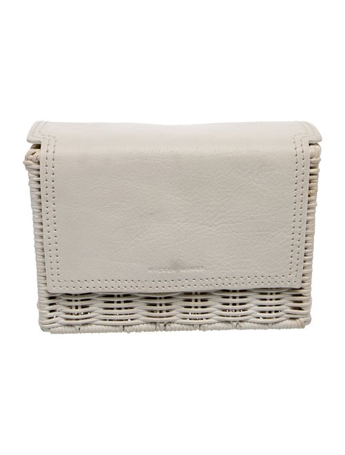 Wicker Wings Wicker Clutch