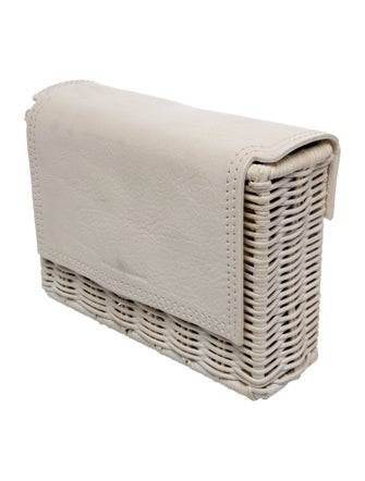 Wicker Wings Wicker Clutch