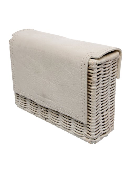 Wicker Wings Wicker Clutch