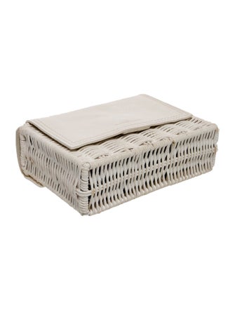 Wicker Wings Wicker Clutch