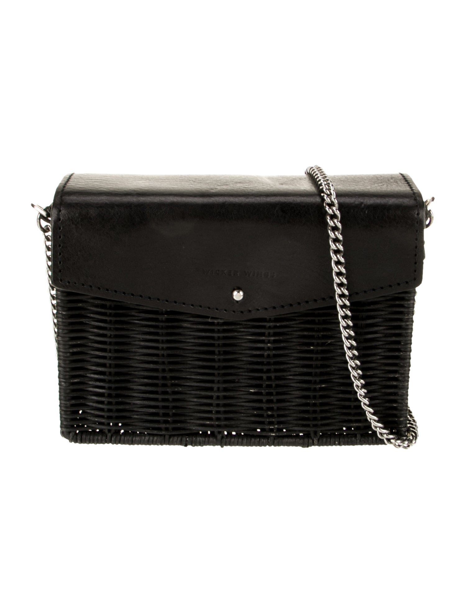 Wicker Wings Wicker Crossbody Bag