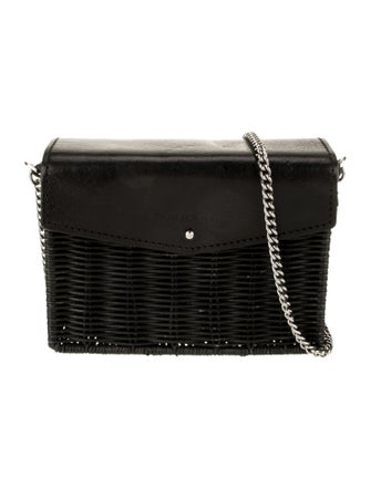Wicker Wings Wicker Crossbody Bag