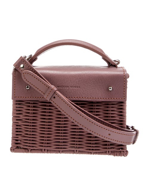 Wicker Wings Wicker Shoulder Bag