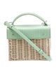 Wicker Wings Wicker Crossbody Bag