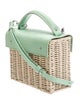 Wicker Wings Wicker Crossbody Bag