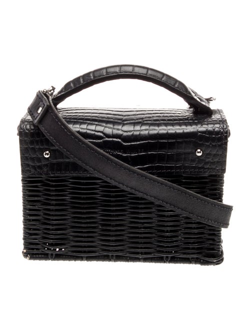 Wicker Wings Wicker Top Handle Bag