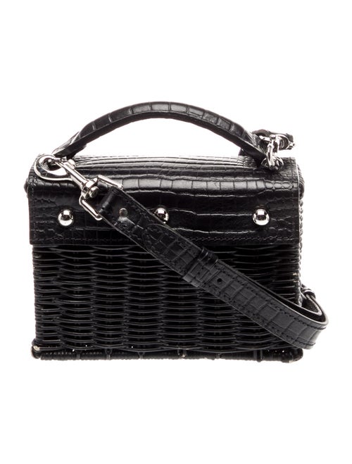 Wicker Wings Wicker Top Handle Bag