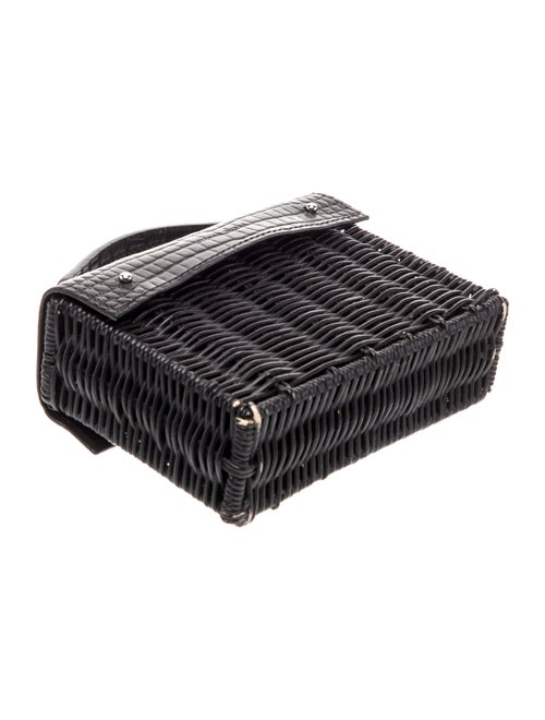 Wicker Wings Wicker Top Handle Bag