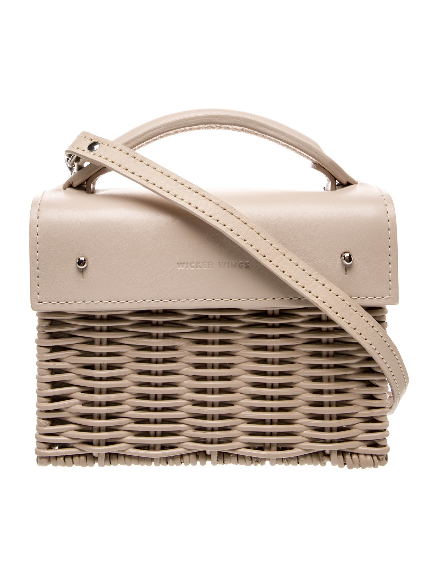 Wicker Wings Wicker Shoulder Bag