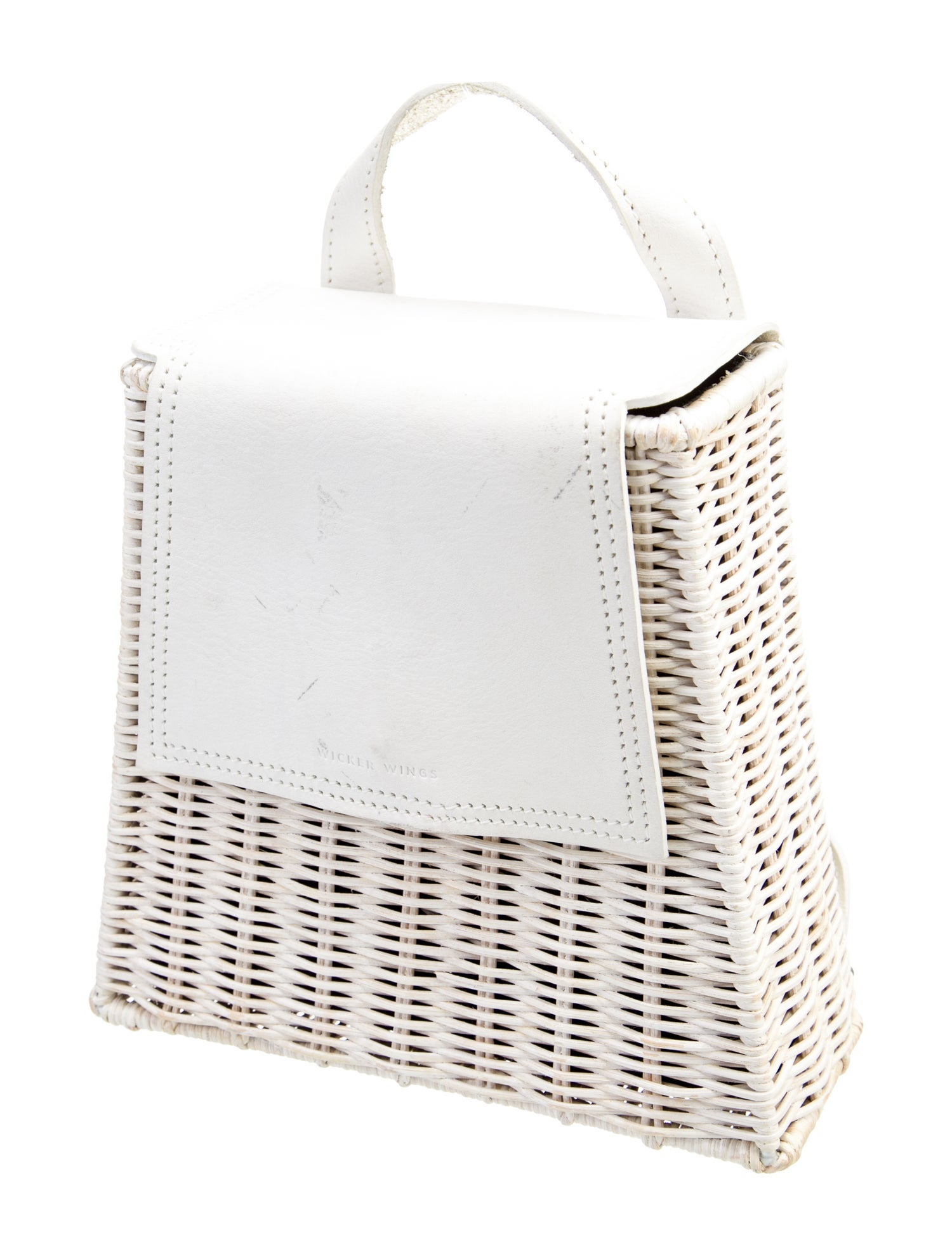 Wicker Wings Wicker Clutch
