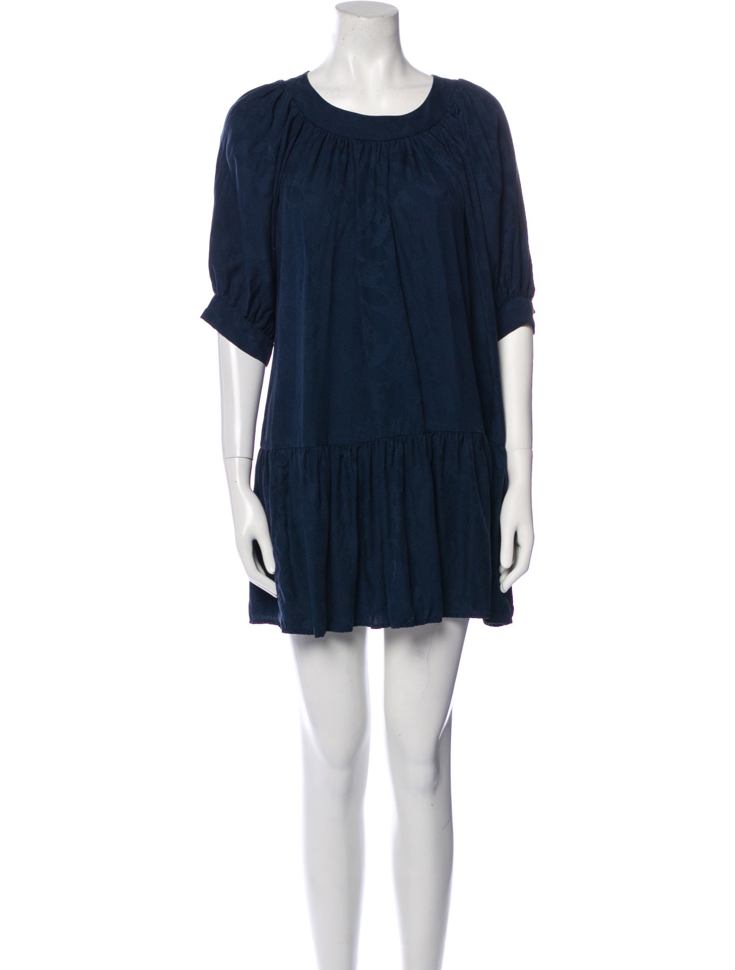 Wear In Good Health Silk Mini Dress