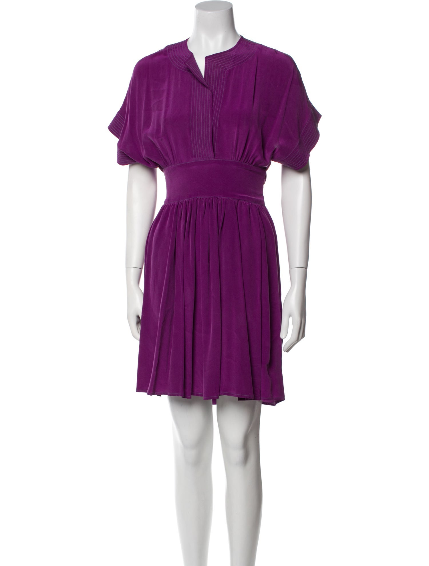 Wear In Good Health Silk Mini Dress