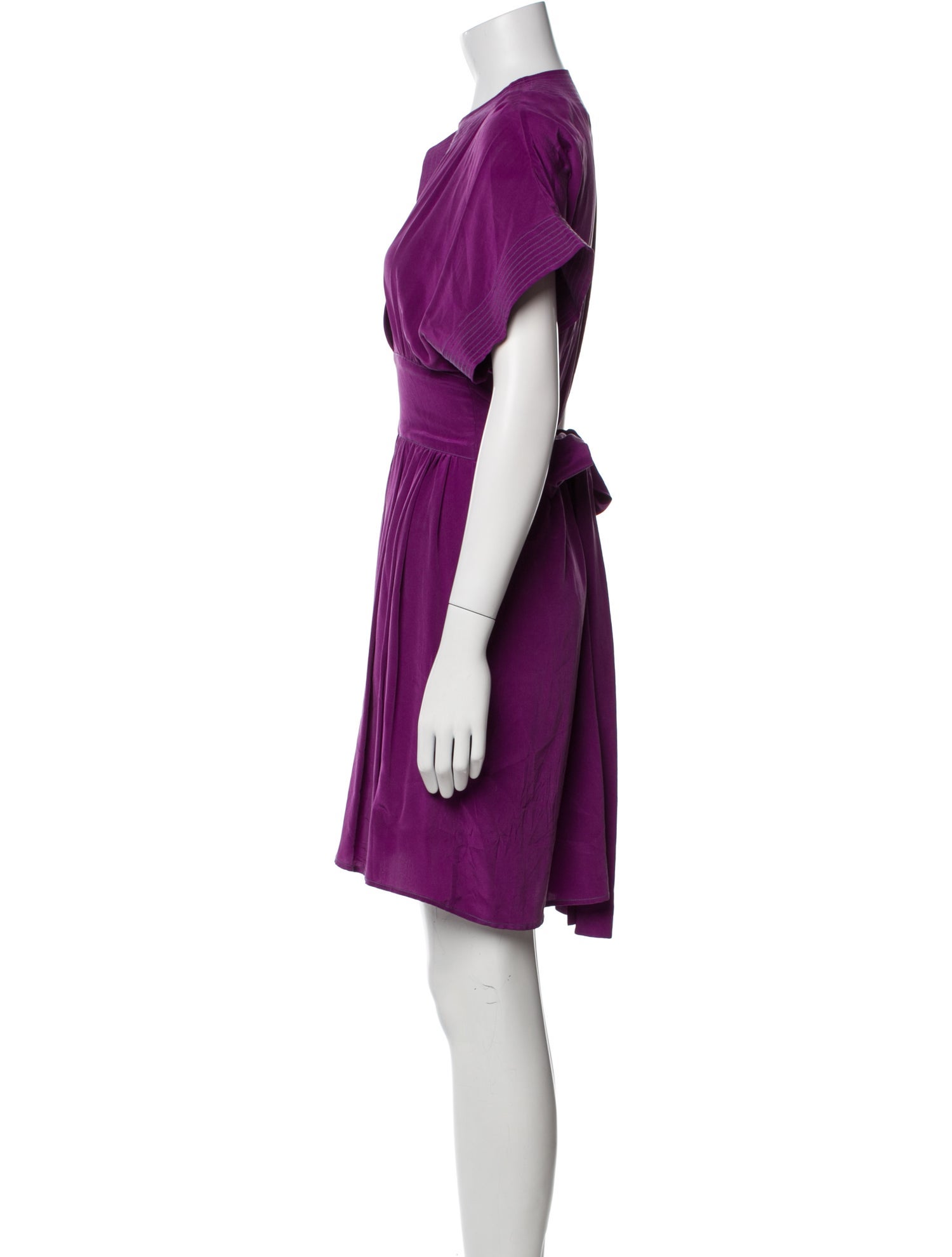 Wear In Good Health Silk Mini Dress