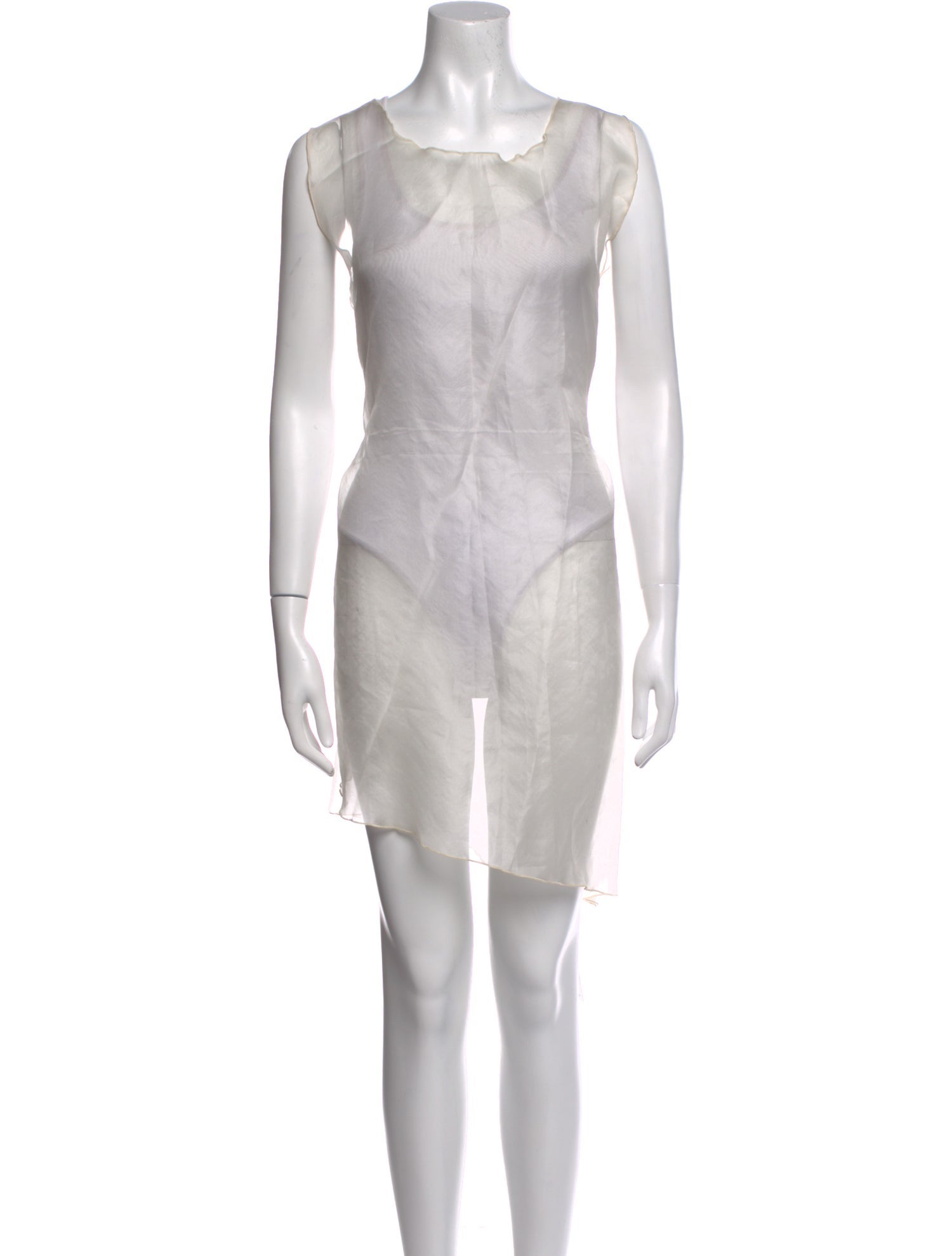 Wear In Good Health Silk Knee-Length Dress