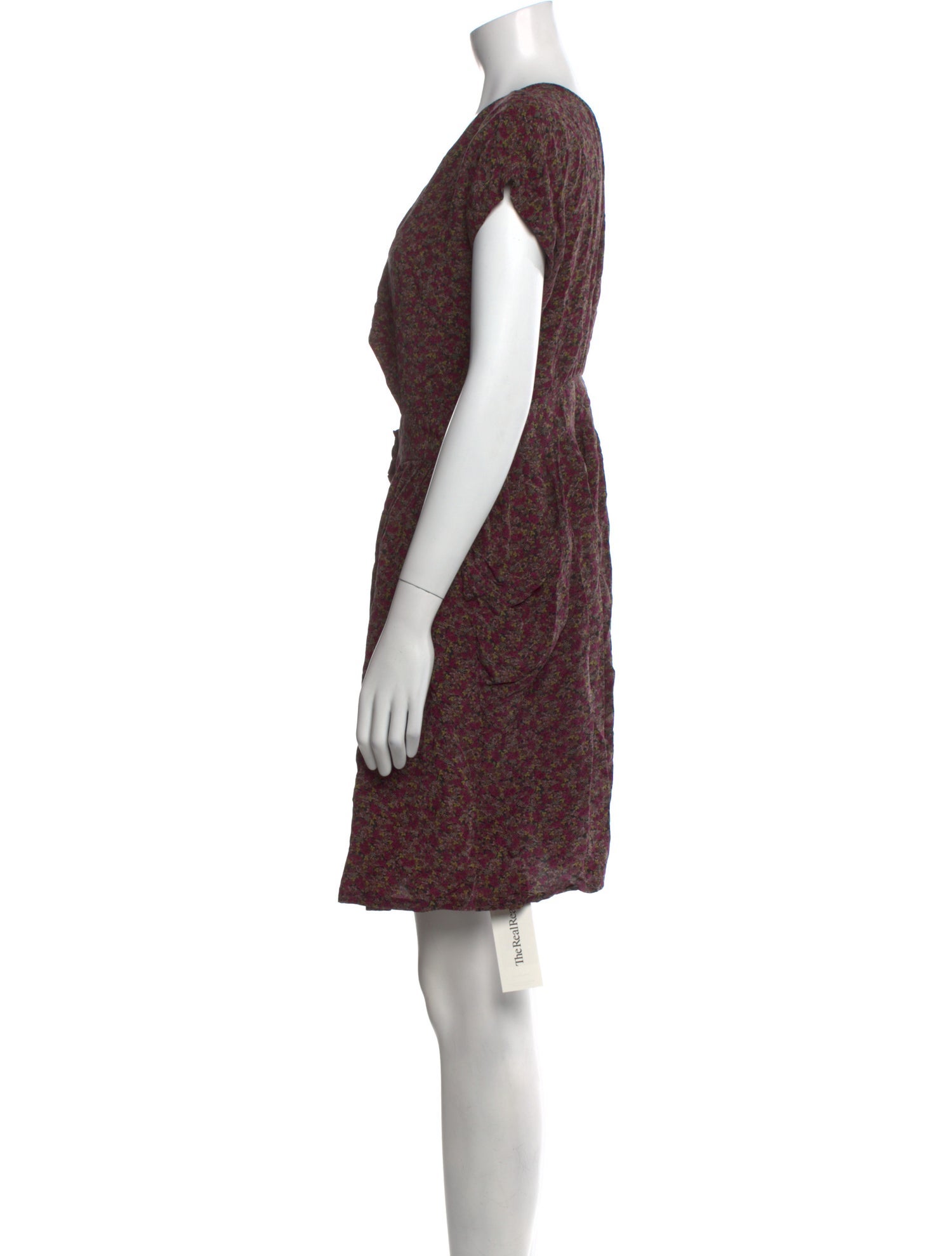 Wear In Good Health Silk Mini Dress