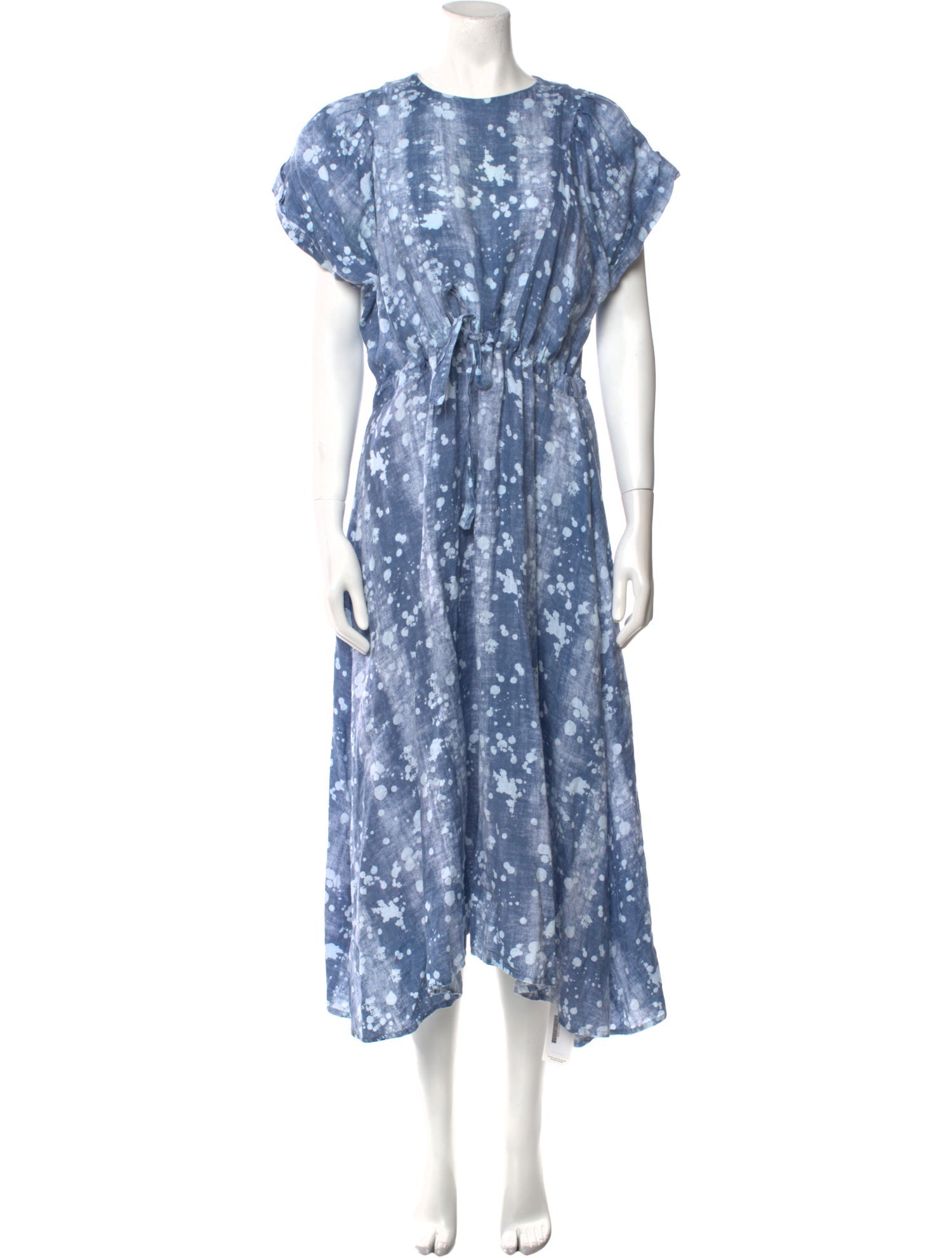 Wiggy Kit Linen Midi Length Dress