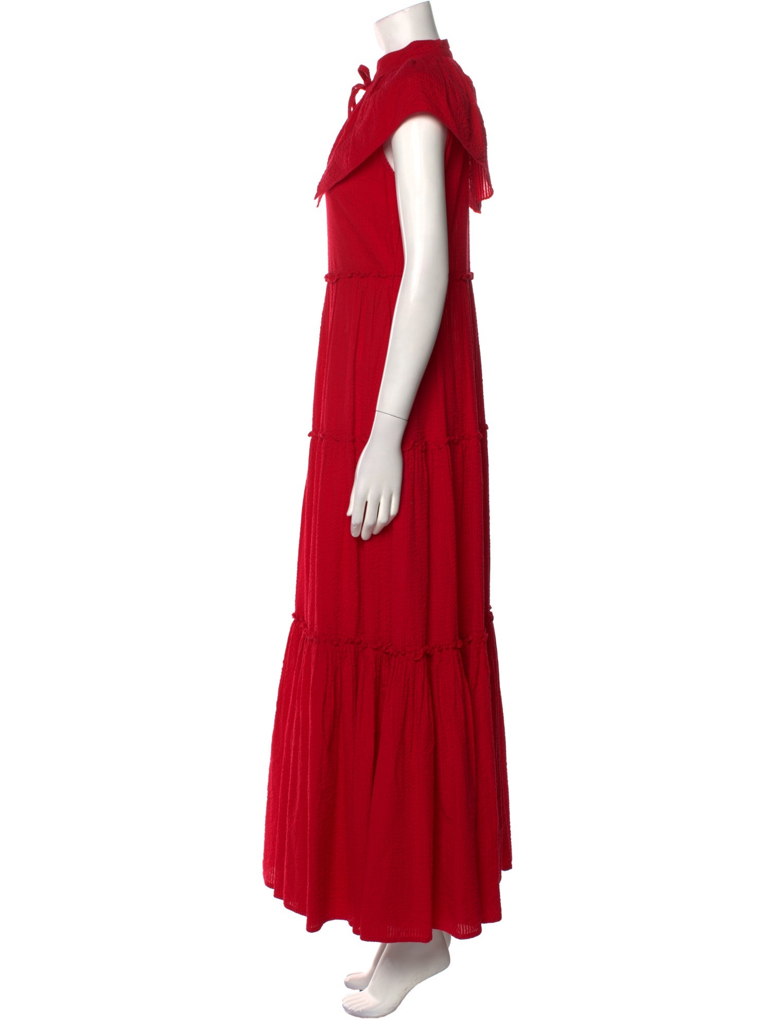 Wiggy Kit Mock Neck Long Dress