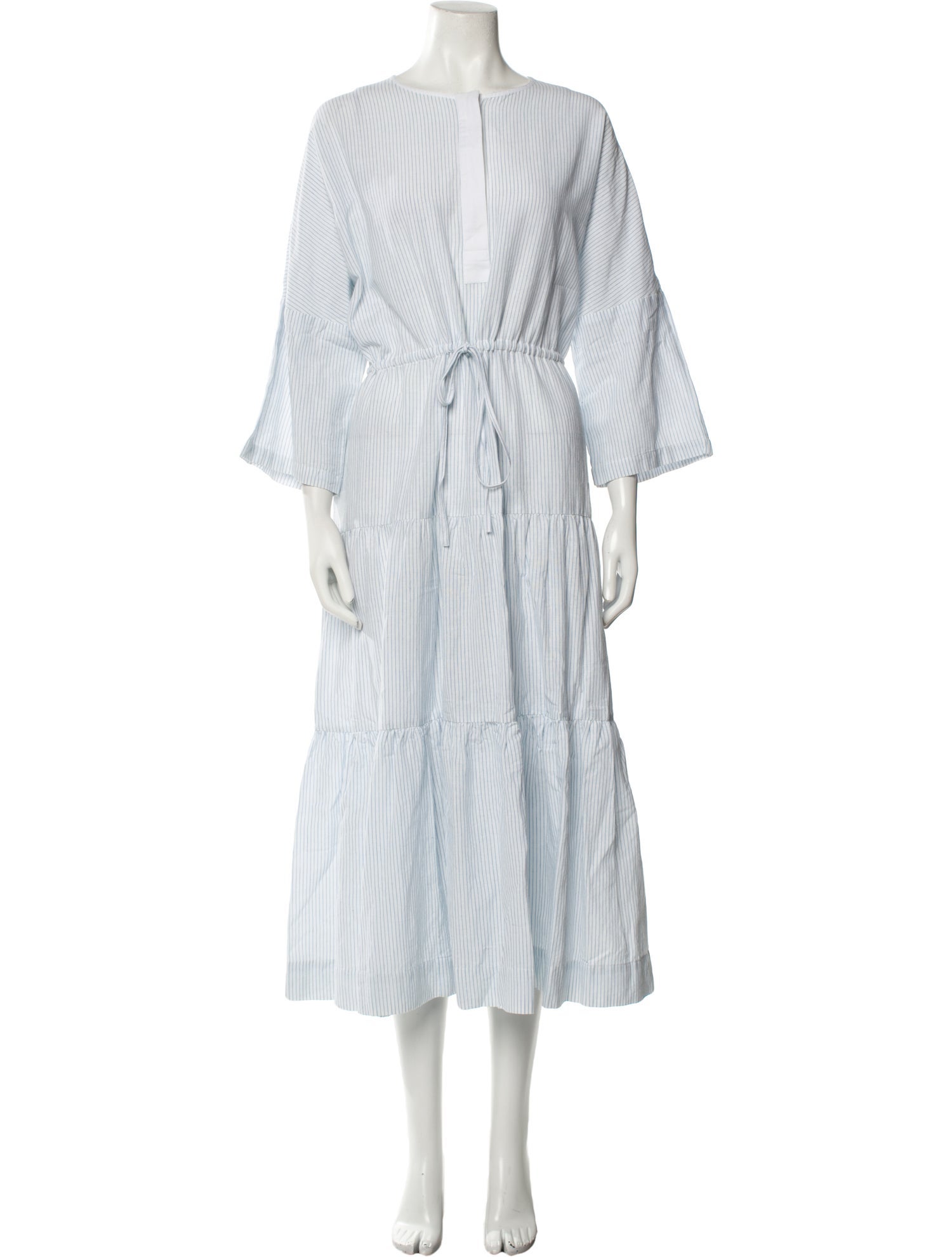 Wiggy Kit Striped Long Dress