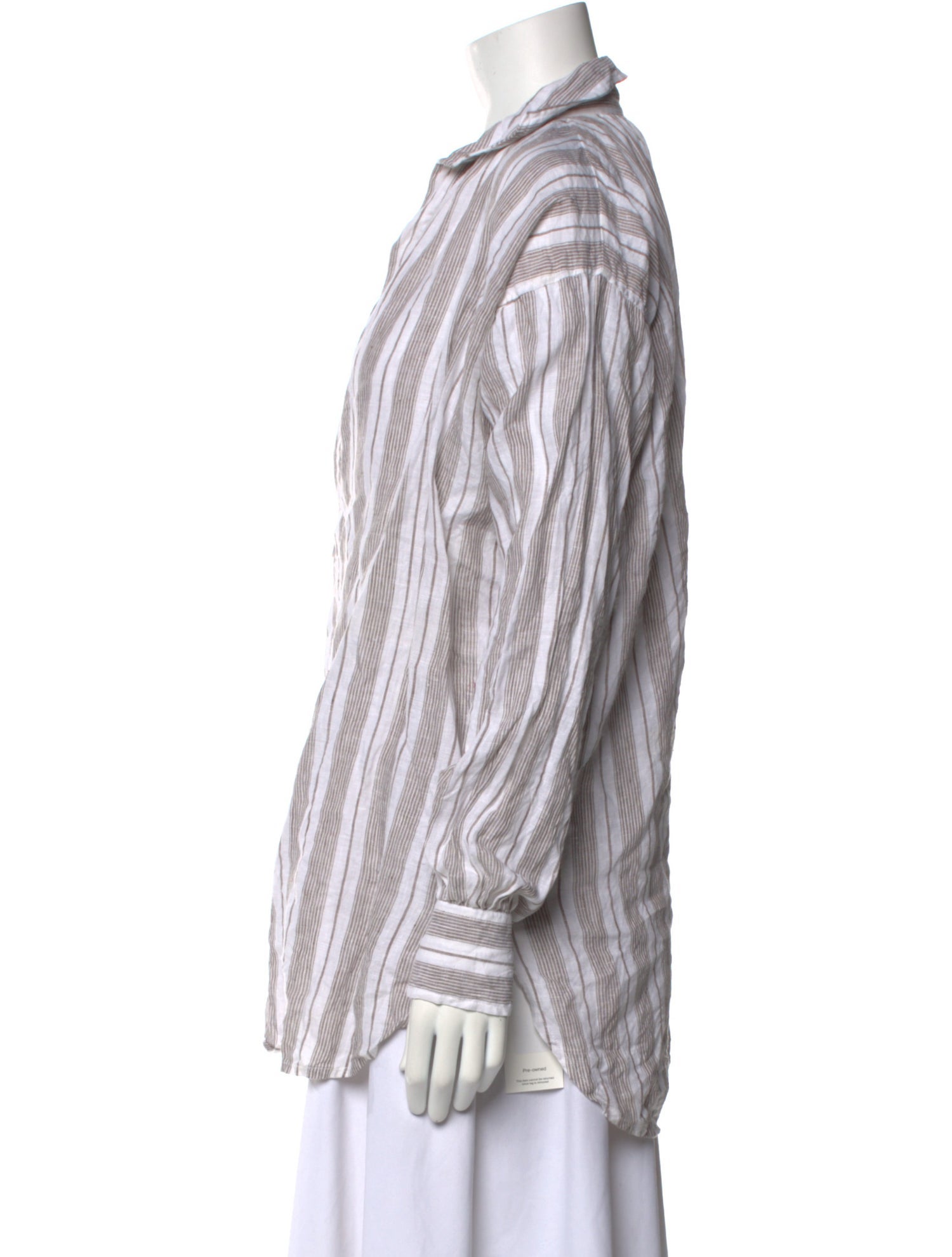 Wiggy Kit Linen Striped Tunic