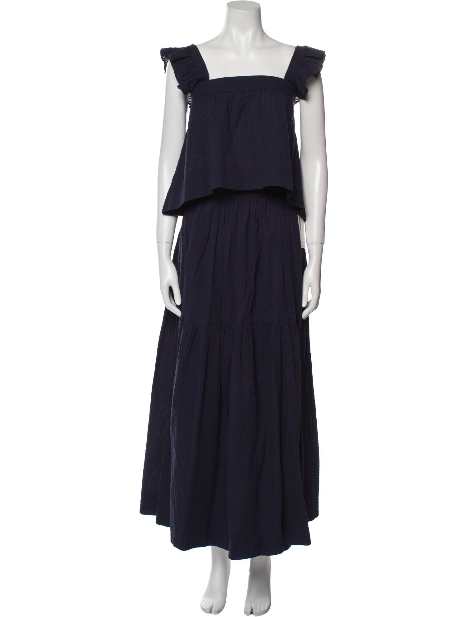 Wiggy Kit Ruffle Embellishment Skirt Set