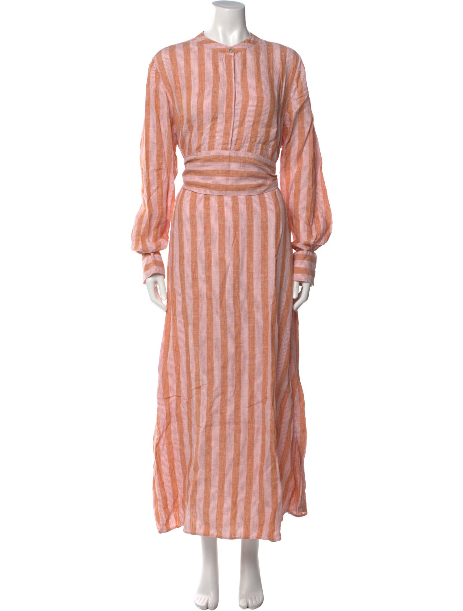 Wiggy Kit Linen Long Dress