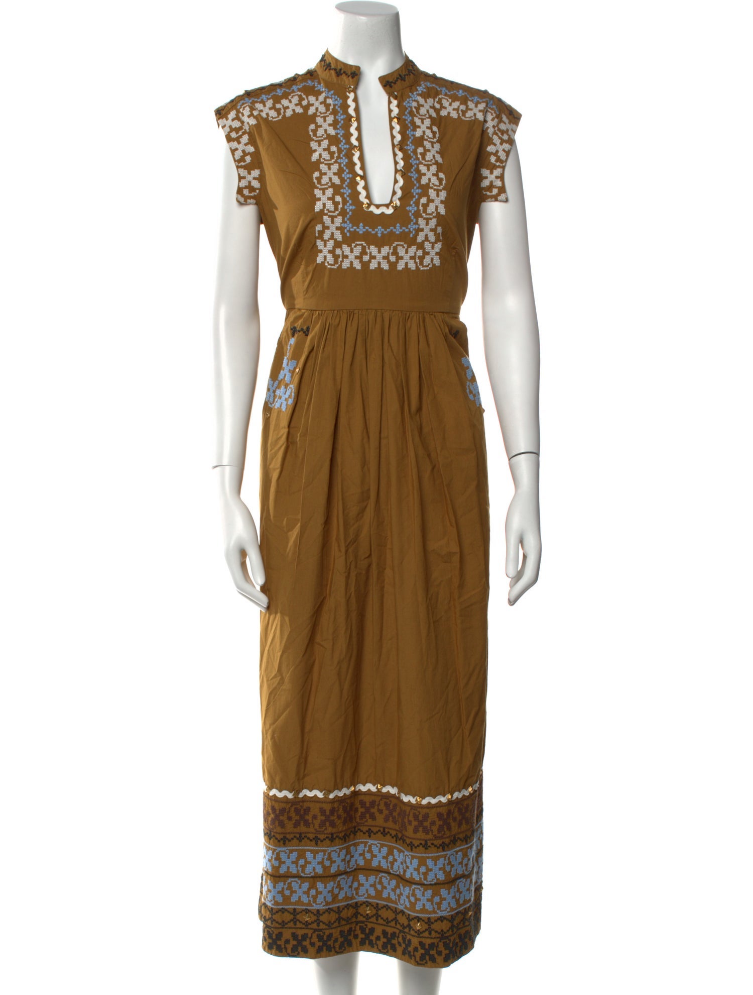 Wiggy Kit Printed Long Dress