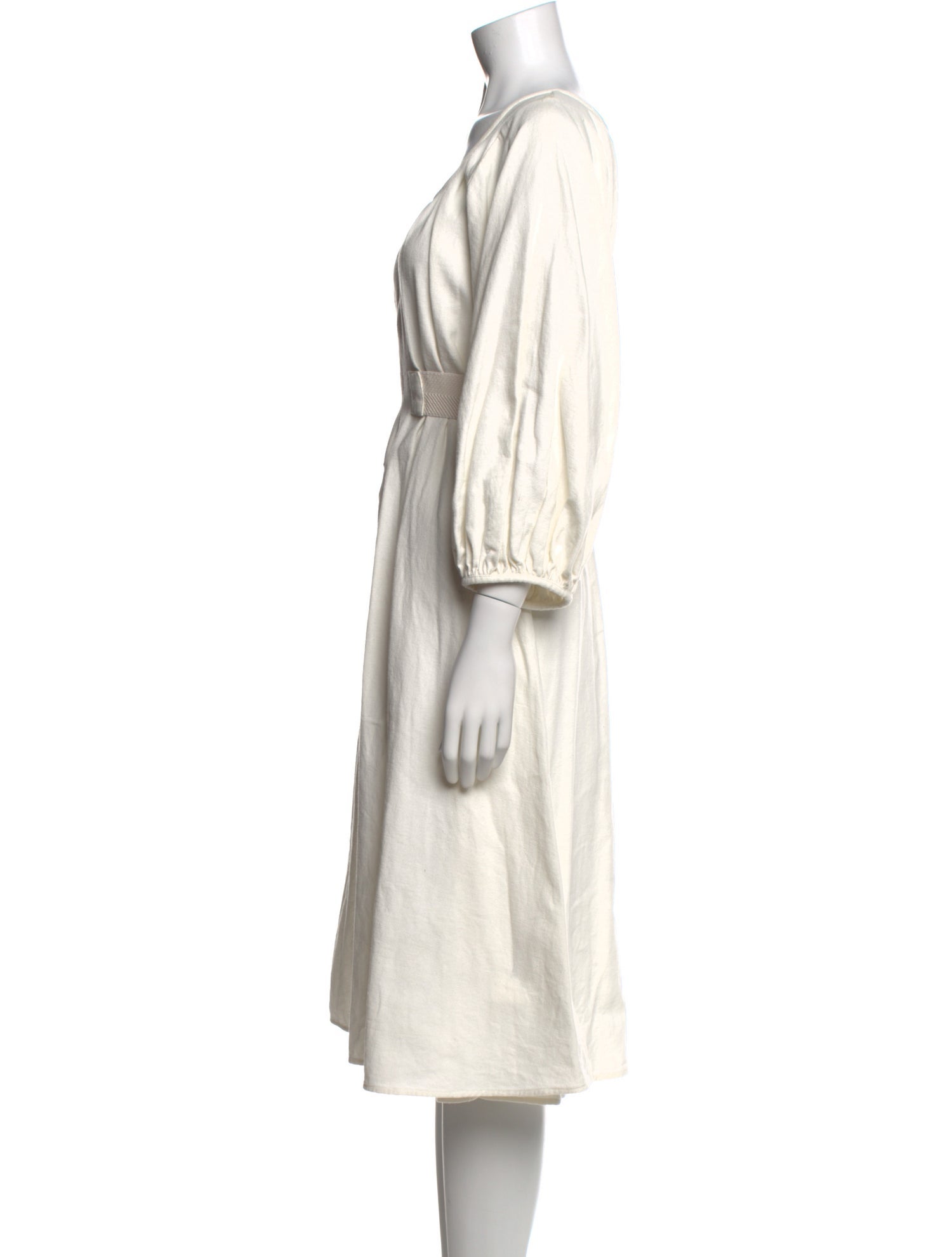 Wiggy Kit Scoop Neck Midi Length Dress