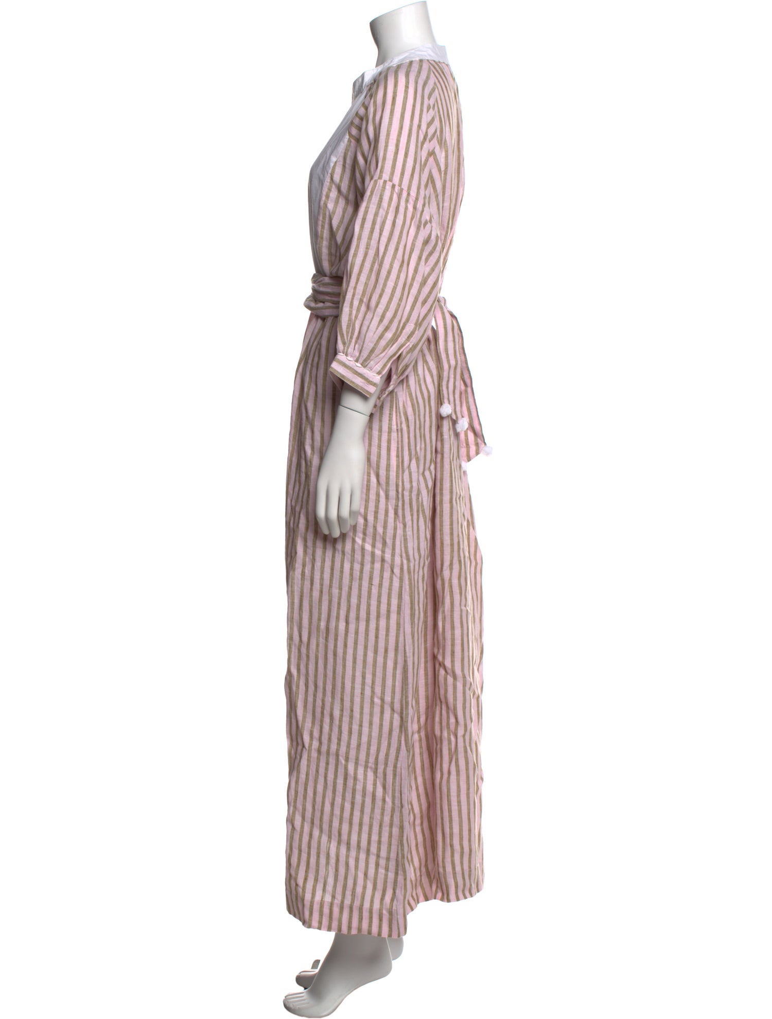 Wiggy Kit Linen Long Dress